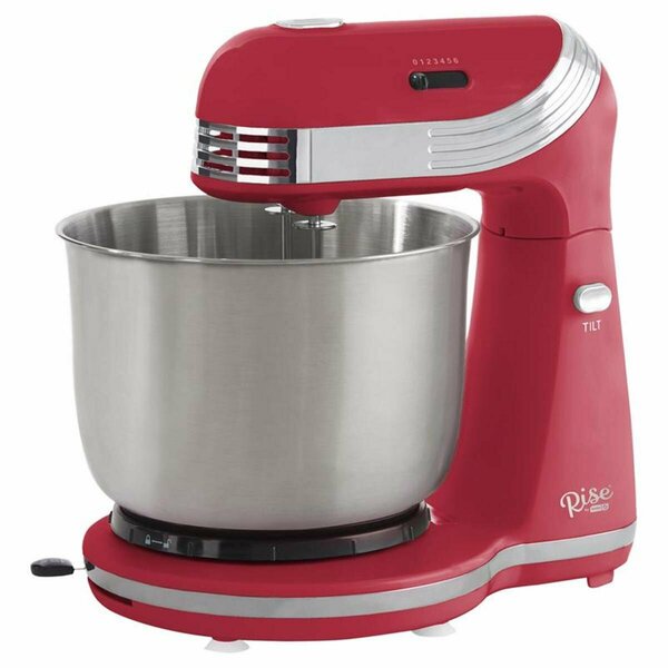 Fastfood 3 qt. 6 Speed Stand Mixer, Red FA3306971